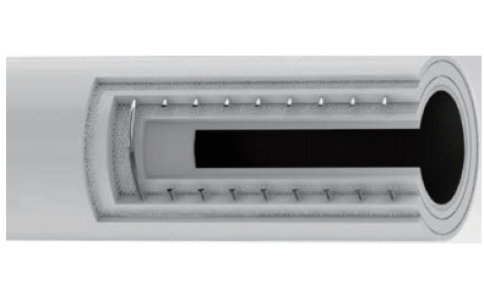 MSFC-硅膠增強(qiáng)導(dǎo)電PTFE軟管
